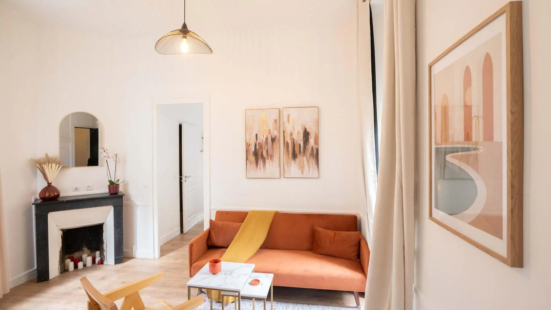 Logement Terrasse Metro Pierre Lachaise - 3P Paříž Apartmán